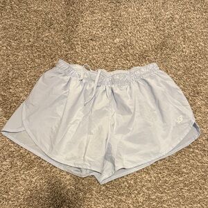 New Balance Women's Athletic Shorts in Soft Blue